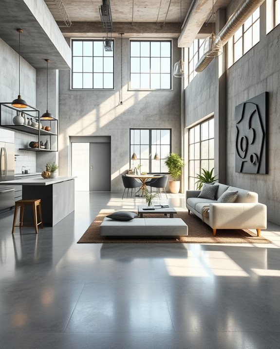 metal and concrete fusion