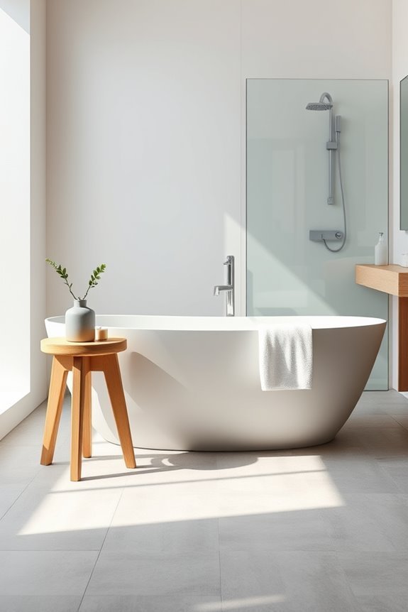 minimalist bathroom decor essentials