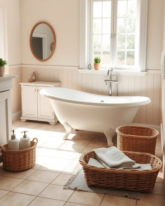 minimalist bathroom organization tips