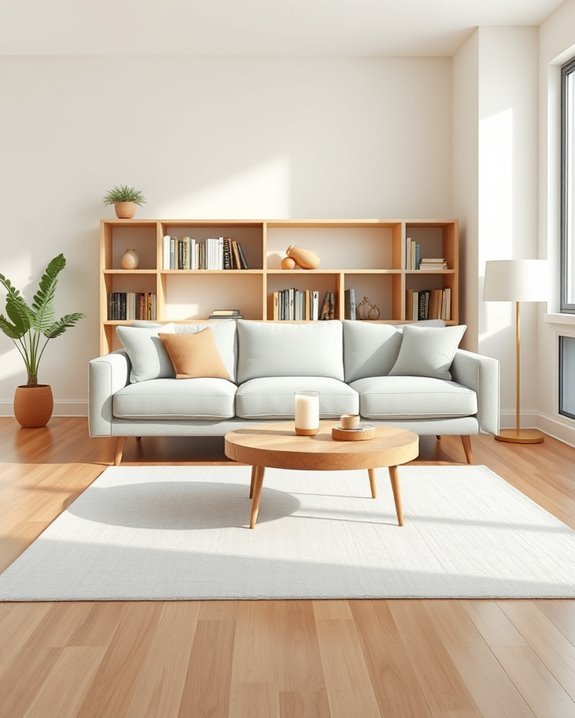 minimalist bookshelf design choice