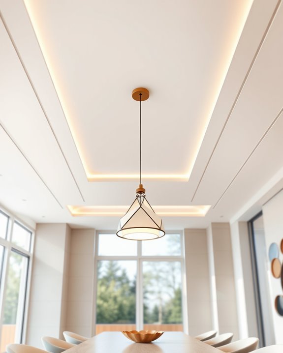 minimalist ceiling design elegance