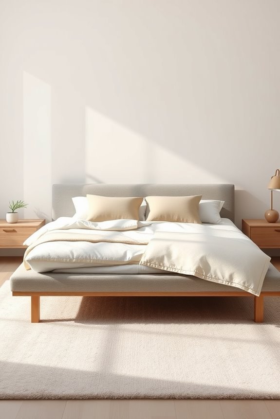 minimalist elegance for bedrooms