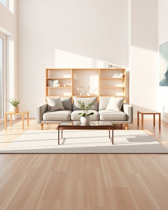 minimalist furniture for serenity