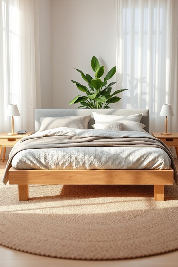 minimalist scandinavian bed designs