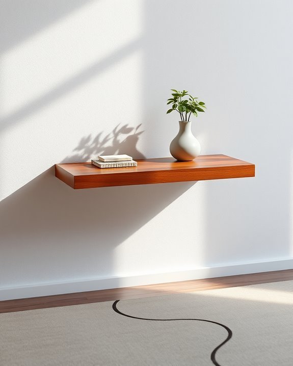 minimalist space saving table