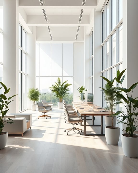 minimalist workspace enhances creativity