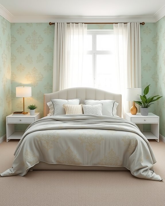 mint and gold glamour