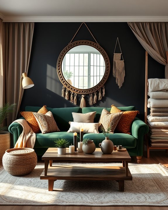 mirrors amplify natural light