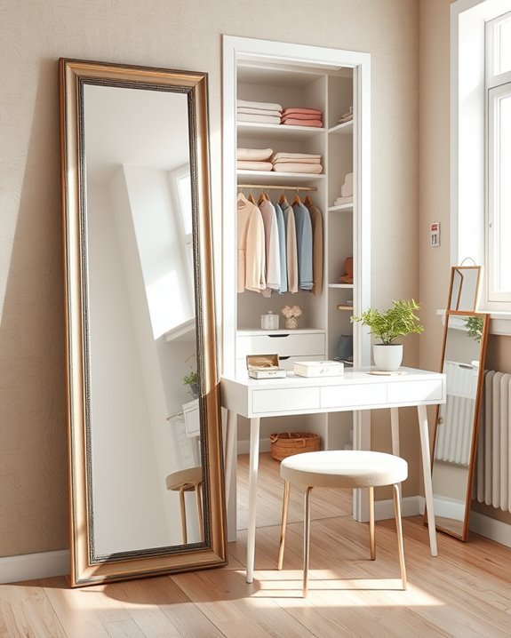 mirrors create space illusion