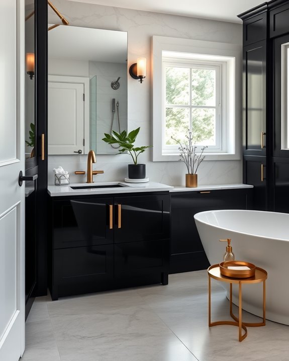 mixing metals enhances elegance