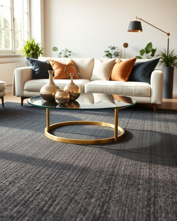 mixing metals with carpets