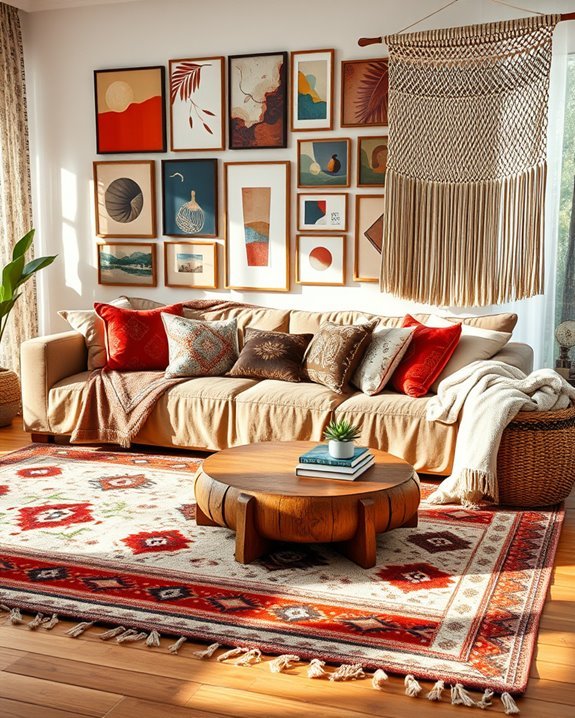 mixing patterns and textures