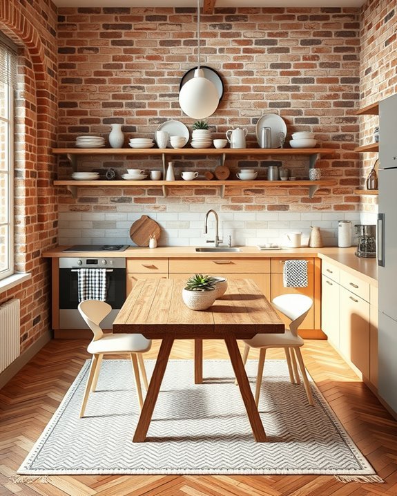 mixing patterns with brick