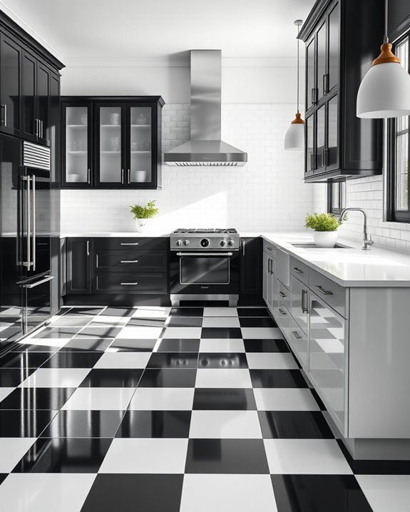 modern black and white charm