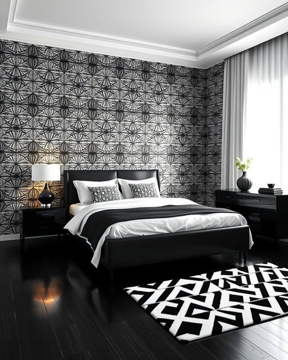 modern black and white patterns