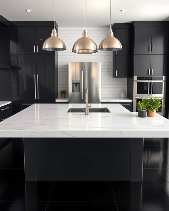 modern elegance with contrast