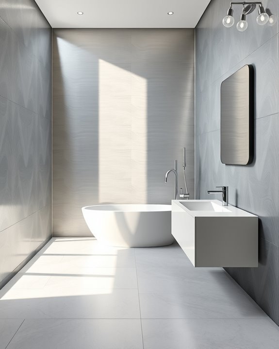 modern elegant metal panels