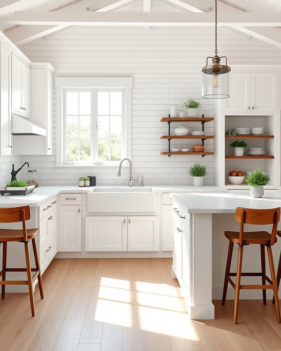 modern farmhouse kitchen d cor