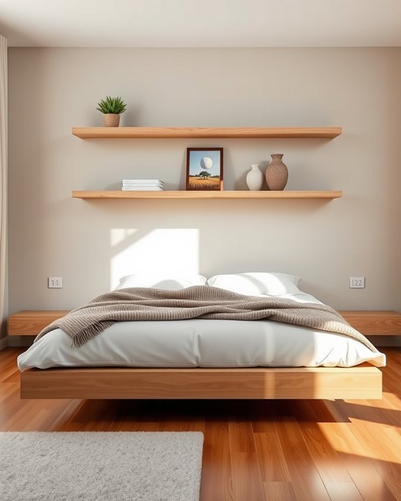 modern floating shelf solutions