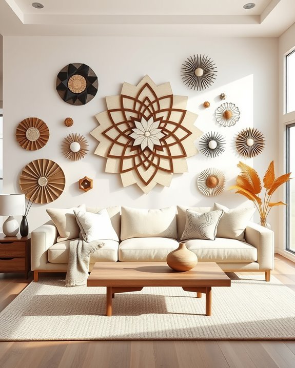 modern geometric wall art