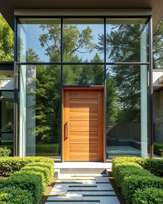modern glass design elements