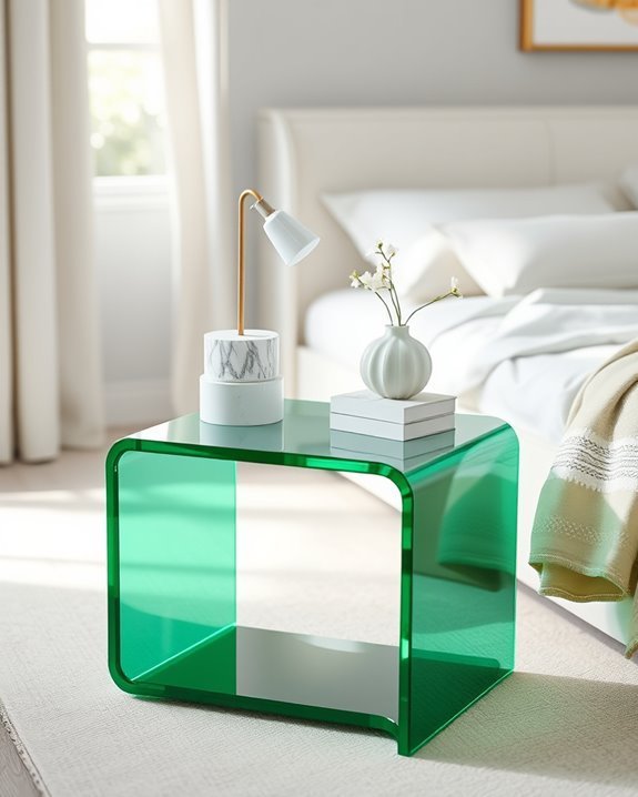 modern green glass elegance