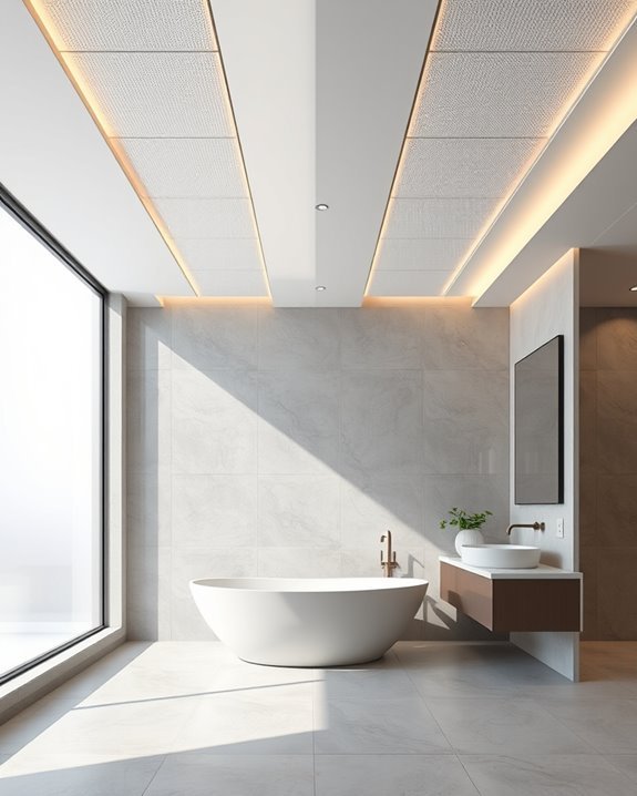 modern moisture resistant ceilings
