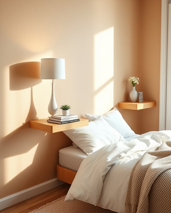 modern space saving nightstands