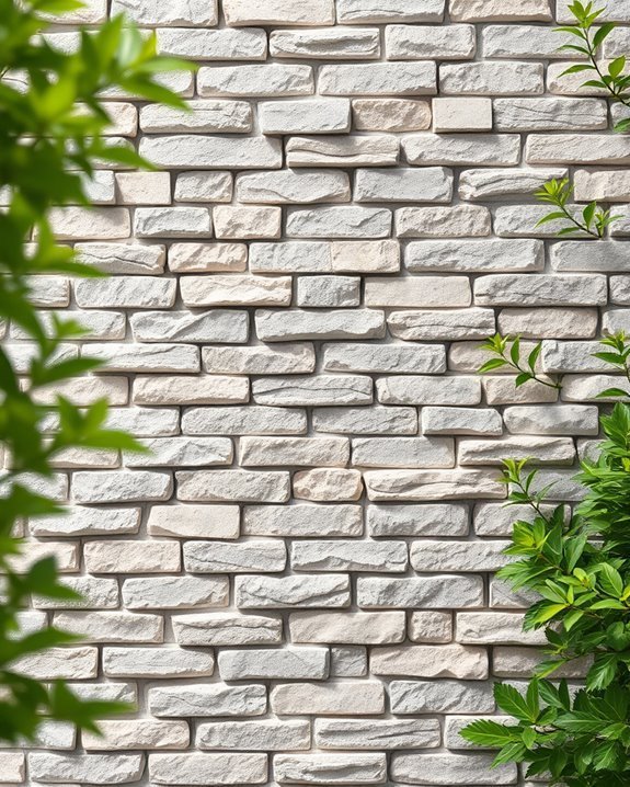 modern stacked brick elegance