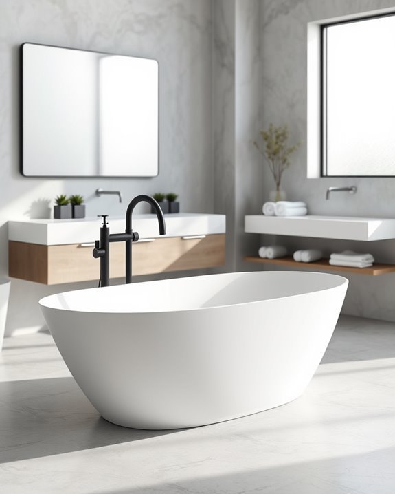 modern sustainable bathroom fixtures