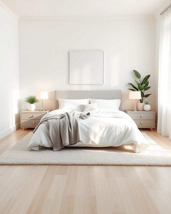 monochromatic bedroom design ideas