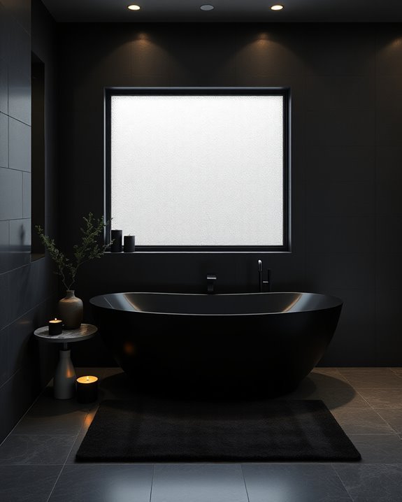 moody lighting enhances ambiance