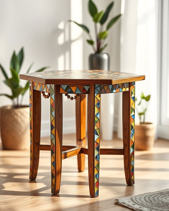 mosaic furniture transformation project