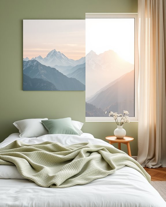 mountain serenity in bedrooms