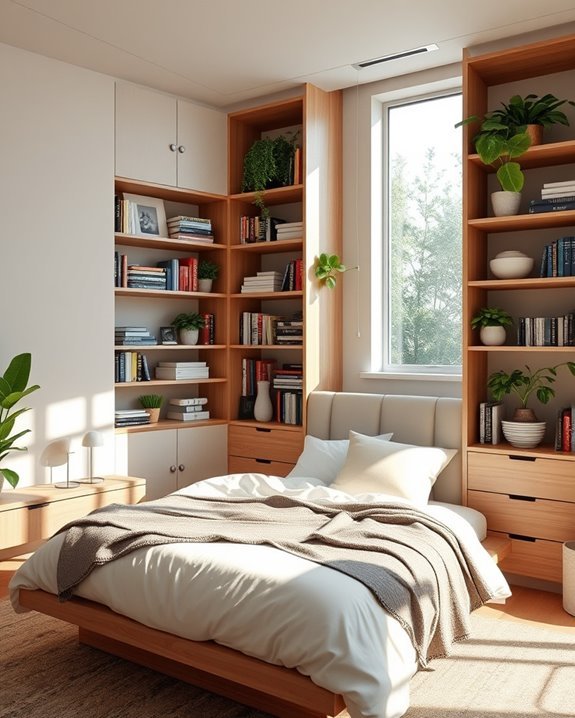 multi functional bookshelf furniture