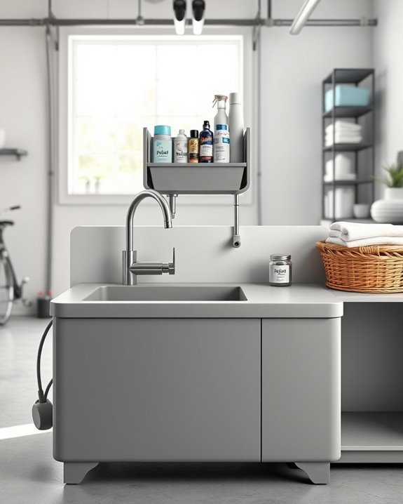 multi purpose utility sink design