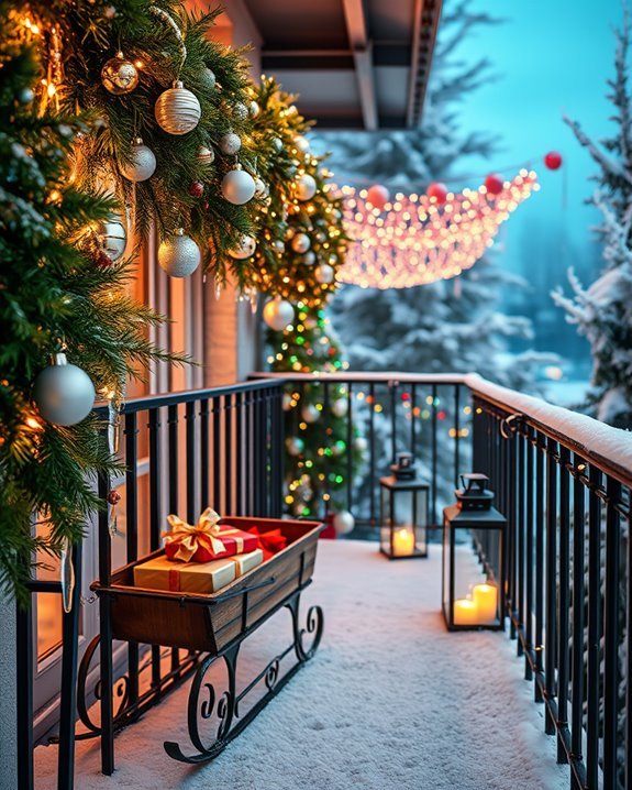 musical holiday light display