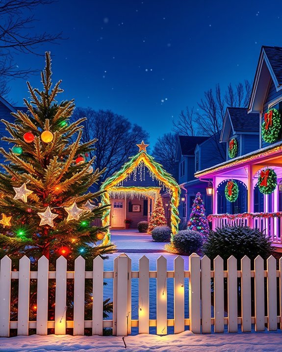 musical synchronized light displays