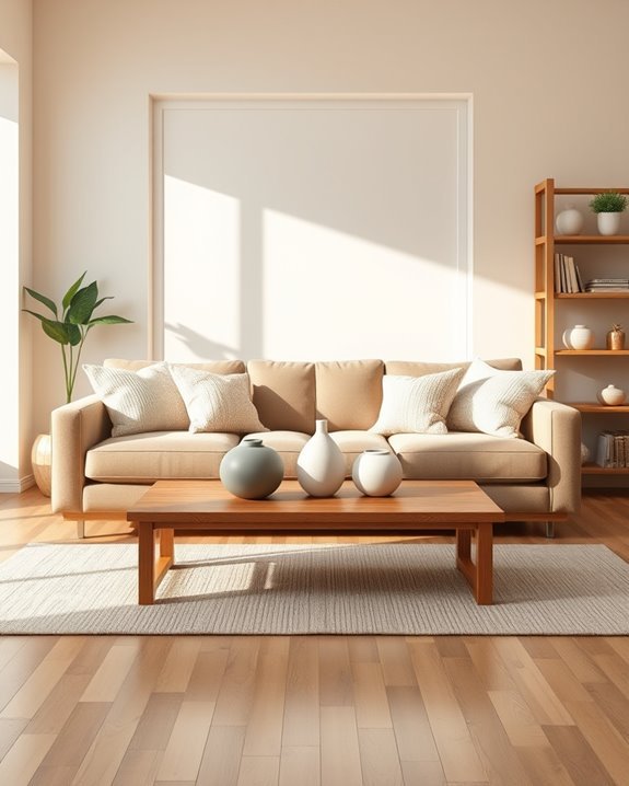 muted tones for tranquility