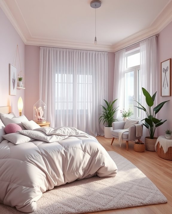 mystical crystal decor accents