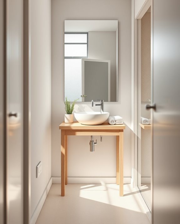 narrow console table benefits