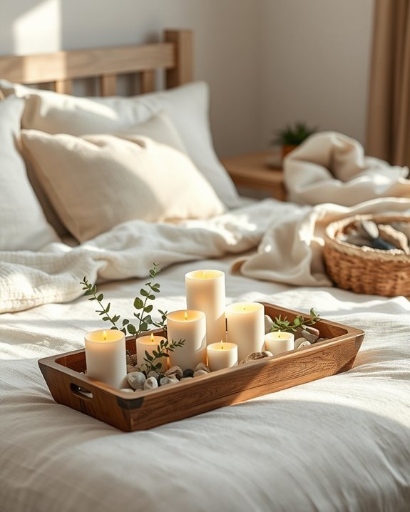 natural candles for serenity