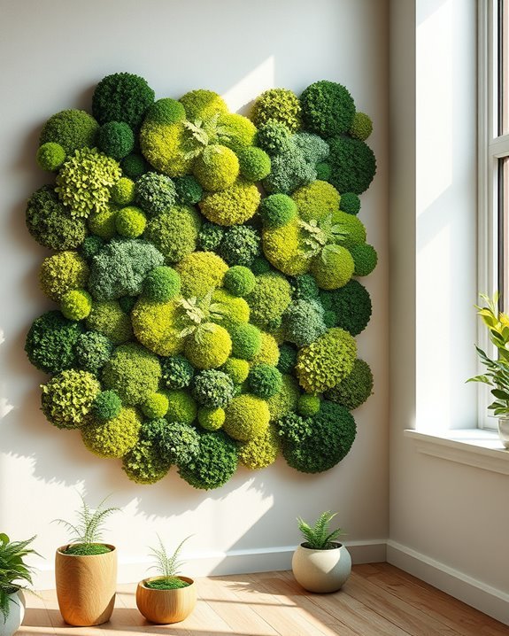 natural decor with minimal maintenance