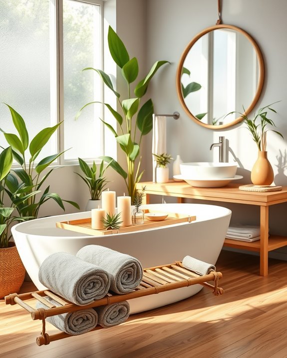 natural elegance in bathrooms
