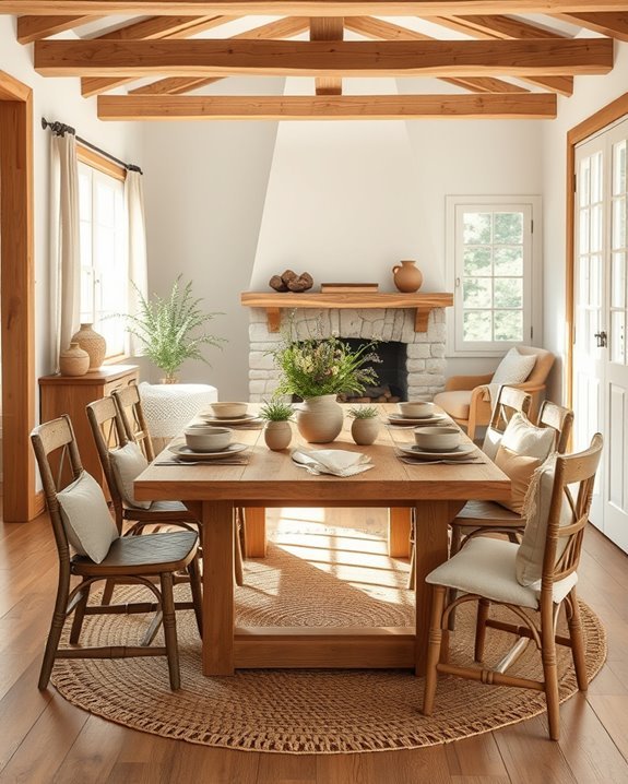 natural elements enhance decor
