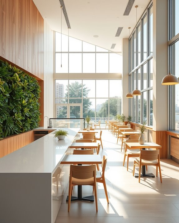 natural light enhances atmosphere