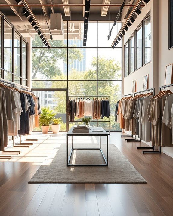 natural light enhances sales