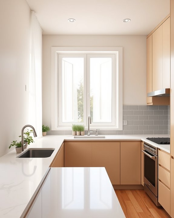 natural light kitchen enhancement