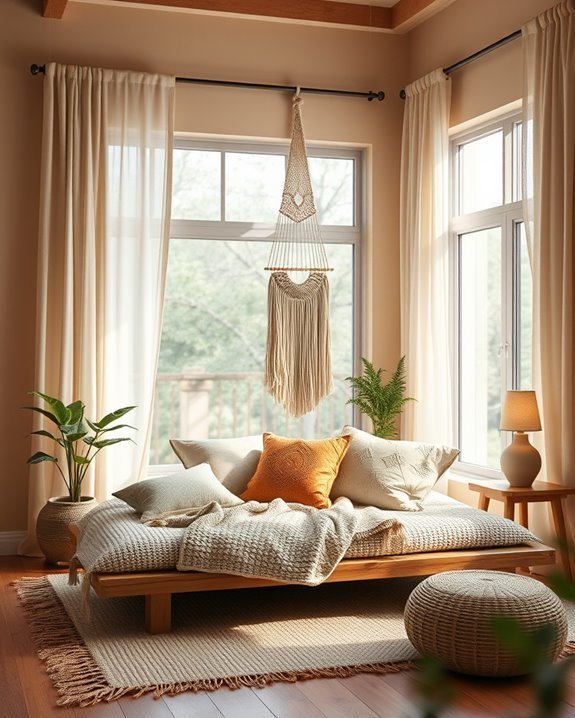 natural light soft curtains