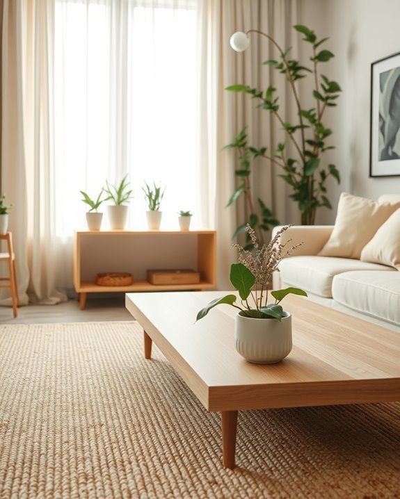 natural materials enhance tranquility